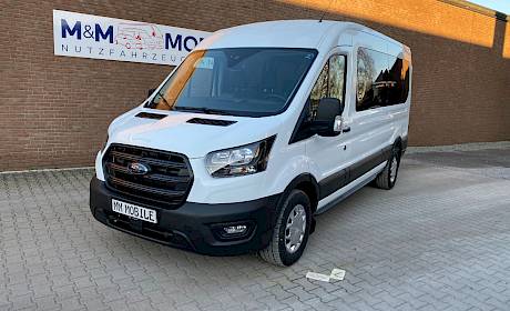 Ford Transit 350 Kombi Trend L3H2 BTW KMP Rollstuhlumbau mit E-Bühne Bild